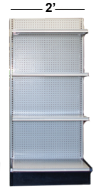 2′ Gondola Shelving Unit